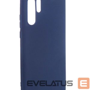 Nugarėlės dėklai Evelatus Huawei P30 Pro Nano Silicone Case Soft Touch TPU Dark Blue