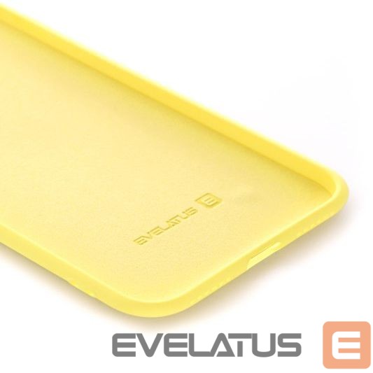 Nugarėlės dėklai Evelatus Apple iPhone 7/8 Nano Silicone Case Soft Touch TPU Yellow