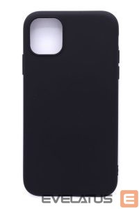 Nugarėlės dėklai Evelatus Apple iPhone 11 Pro Max Nano Silicone Case Soft Touch TPU Black