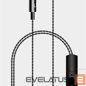 Laidinės ausinės USAMS Universal EP-20 Flat Perfume Stereo Headset 3,5mm Black