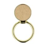 Žiedinis laikiklis iLike  Ring LEATHER UCH000526 Gold