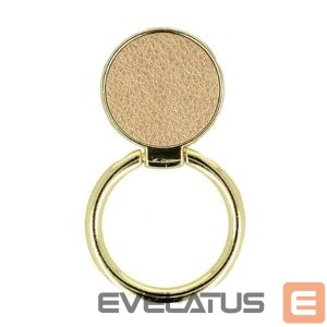 Žiedinis laikiklis iLike  Ring LEATHER UCH000526 Gold