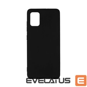 Nugarėlės dėklai Evelatus Samsung Galaxy A52 4G/A52 5G/A52S Nano Silicone Case Soft Touch TPU Black