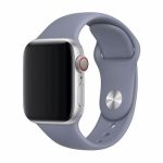 Dirželis Devia Apple Watch 44mm / 42mm Strap Deluxe Sport Lavender Gray