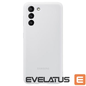 Nugarėlės dėklai Samsung  Galaxy S21 Plus Silicone Cover Light Gray