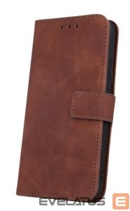 Knygos tipo dėklas dėklai iLike Samsung Galaxy A54 5G Smart Velvet case Brown