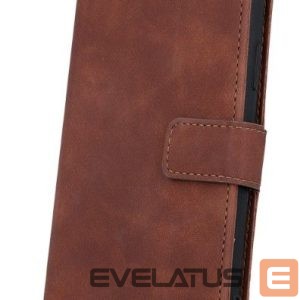 Knygos tipo dėklas dėklai iLike Samsung Galaxy A54 5G Smart Velvet case Brown