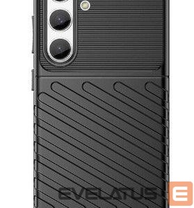 Nugarėlės dėklai iLike Samsung Galaxy S24 Thunder Case armored Black