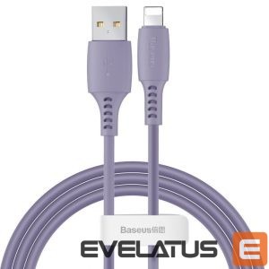 Kabelis Baseus - Yiven Cable USB to Lightning 2.4A 1.8M Blue Purple