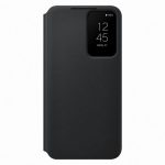 Knygos tipo dėklas dėklai Samsung  Galaxy S22 Smart Clear View Cover Black