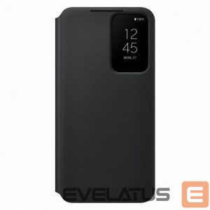 Knygos tipo dėklas dėklai Samsung  Galaxy S22 Smart Clear View Cover Black