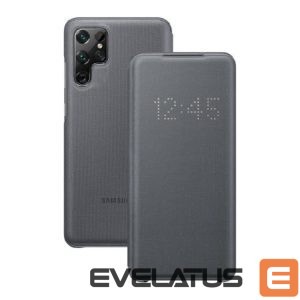 Knygos tipo dėklas dėklai Samsung  Galaxy S22 Smart LED View Cover Light Gray