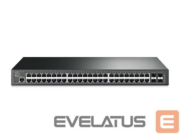 Serveris – kiti priedai TP-Link Switch T2600G-52TS Managed L2, Rackmountable, 1 Gbps (RJ-45) ports quantity 48, SFP ports quantity 4