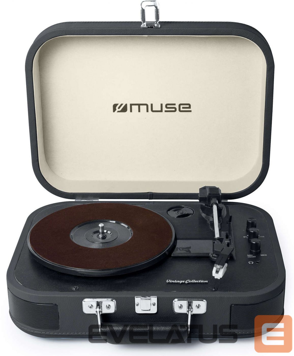 Įrašų grotuvai Muse Turntable Stereo System MT-201 DG USB port, AUX in, 2x5 W, Black/Cream