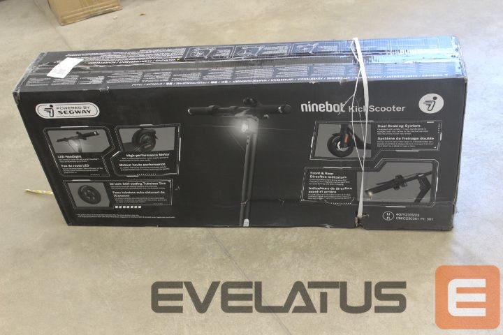 Elektrinis paspirtukas Segway SALE OUT. Ninebot by Kickscooter F2 Plus E, Black / DAMAGED PACKAGING, SCRATCHES ON SIDE Kickscooter F2 Plus E Black