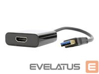 Adapteris Gembird  GEMBIRD A-USB3-HDMI-02 Gembird USB display adapter (USB 3.0->HDMI) black 