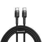 Kabelis Baseus  CABLE USB-C TO USB-C 2M/GRAY/BLACK CATKLF-HG1 