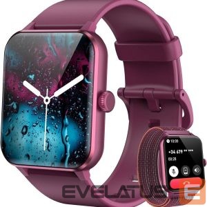 Išmanusis laikrodis Blackview  Smart watch R50 CLARNET 44.46 MM, HEART RATE MONITOR Red
