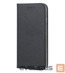 Knygos tipo dėklas dėklai iLike Xiaomi Redmi Note 14 Pro 4G (Global) Smart Magnetic case Black