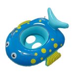 Kitas produktas IVY  Baby Float Seat 61×59×28cm Inflatable Swim Ring in Fish Shape with Handle Support 