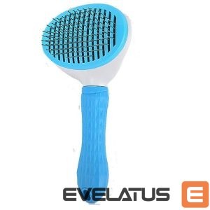 Kitas produktas iLike  Pet Smart Pet Comb for Dogs & Cats Soft Silicone De-shedding Brush for 15–25 mm Fur 