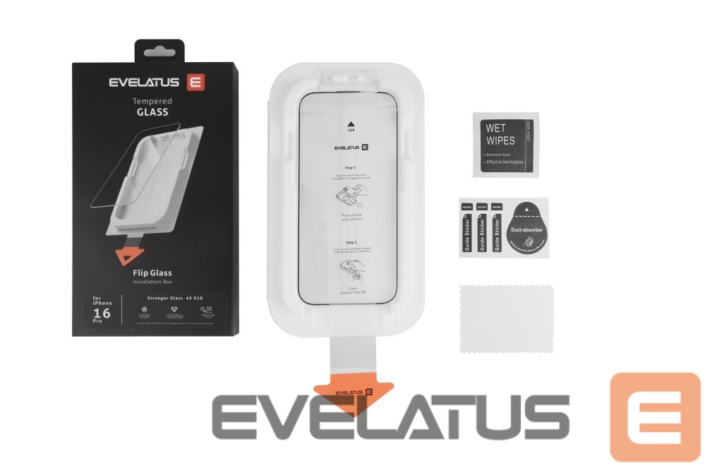 Apsauginiai stiklai Evelatus Samsung Galaxy S26 Flip Glass Magic Easy Install Box - Screen Protector