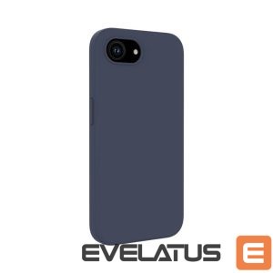 Nugarėlės dėklai Evelatus Apple iPhone 17e Premium Magsafe Soft Touch Silicone Case Midnight Blue