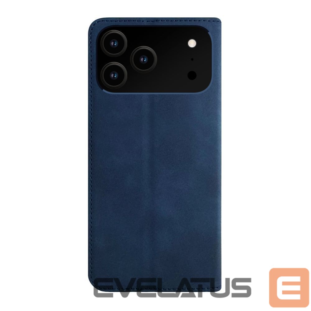 Knygos tipo dėklas dėklai Evelatus Apple iPhone 17 Pro Max Book Case Blue