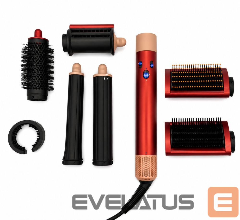 Plaukų formuotojai iLike Air Styling System – 6-in-1 Hair Styling Tool Set - Power 1200W Pink