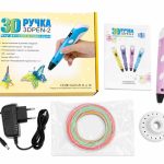 žaislai iLike  3D Printing Pen with LCD Display | Ultimate Multicolor 3D Printer Pen Purple