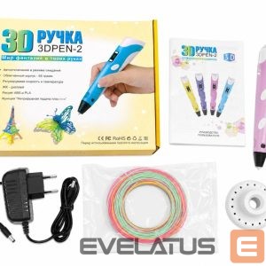 žaislai iLike  3D Printing Pen with LCD Display | Ultimate Multicolor 3D Printer Pen Purple