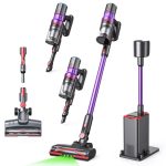 Dulkių siurblys Lubluelu  Cordless Vacuum Cleaner X1000 with 2.5L Self-Emptying Dust Station 