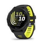Išmanusis laikrodis Garmin  Forerunner 170 Music, Black with Black/Amp Yellow Band 