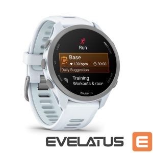 Išmanusis laikrodis Garmin  Forerunner 170 Music, Whitestone with Whitestone/Cloud Blue Band 