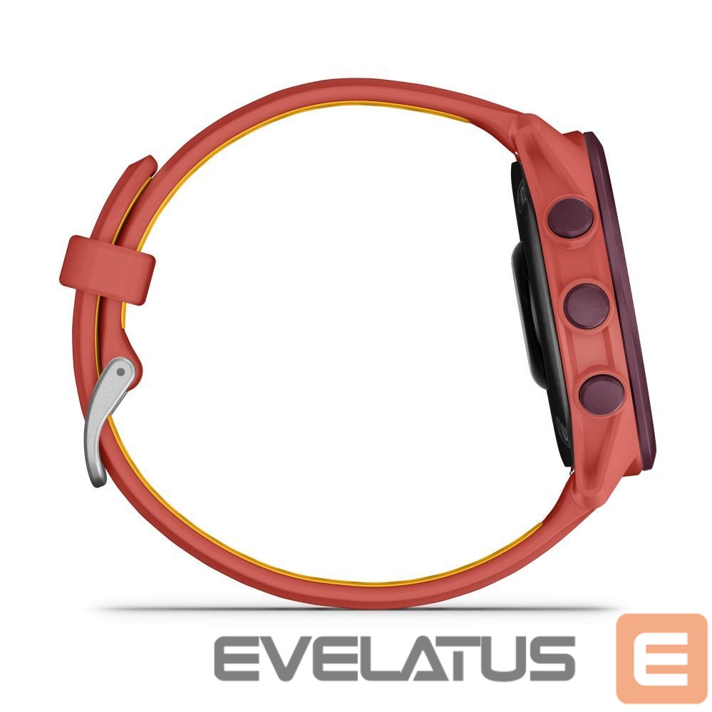 Išmanusis laikrodis Garmin Forerunner 170 Music, Red Pink with Red Pink/Mango Band