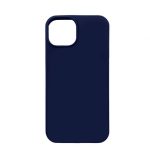 Nugarėlės dėklai Connect Apple iPhone 12 / 12 Pro Premium Magsafe Soft Touch Silicone Case New Function Midnight Blue