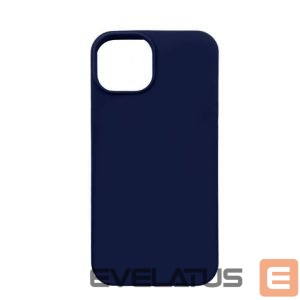 Nugarėlės dėklai Connect Apple iPhone 12 / 12 Pro Premium Magsafe Soft Touch Silicone Case New Function Midnight Blue