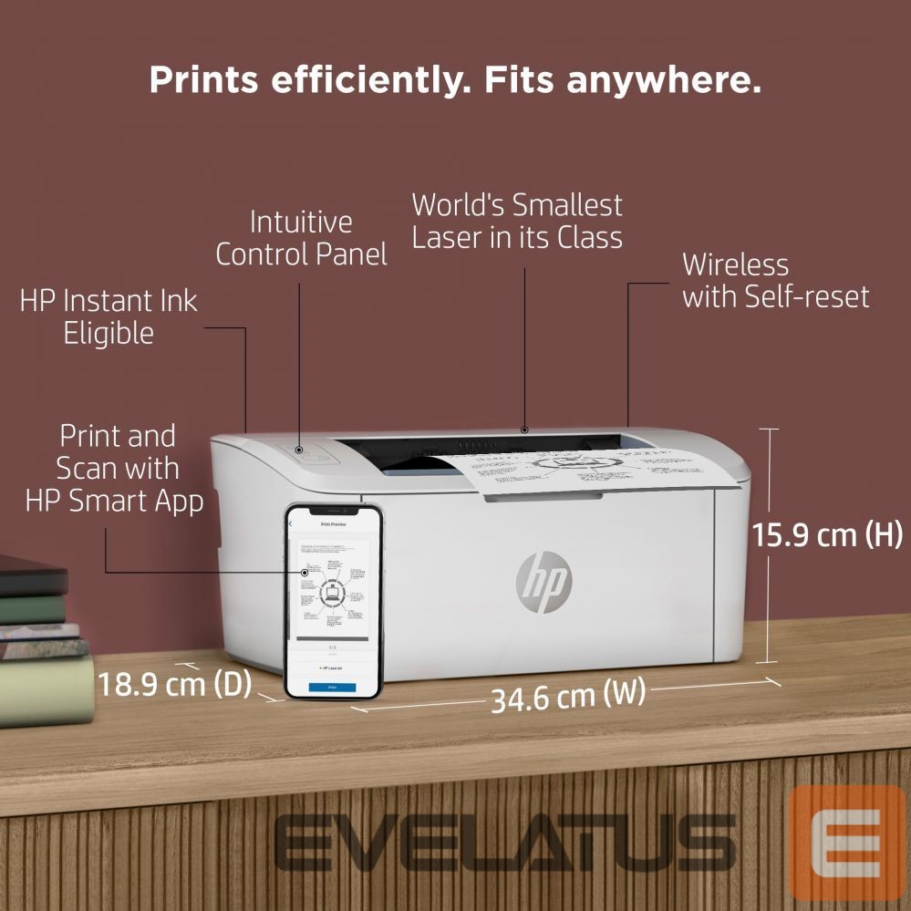 Spausdintuvai HP HP LaserJet M110W Printer