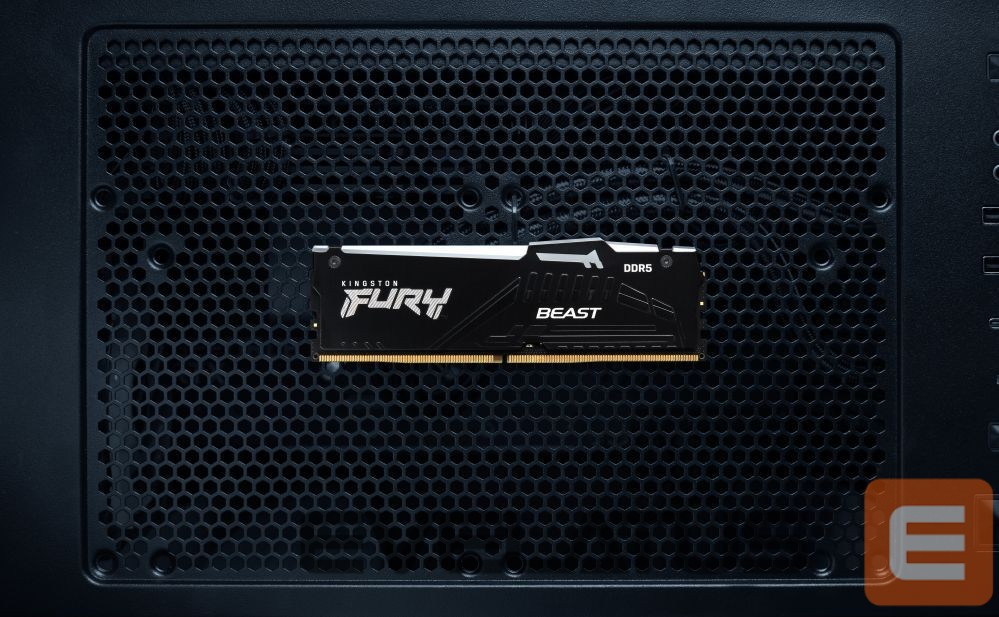 DDR4 atmintis Kingston Fury Beast 16GB DDR5, 6000 MHz, CL36, 288-Pin, DIMM Kit (8GB x 2)