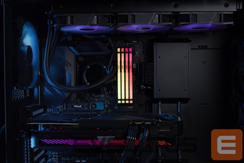 DDR4 atmintis Kingston Fury Beast 16GB DDR5, 6000 MHz, CL30, 288-Pin, DIMM Kit (8GB x 2)
