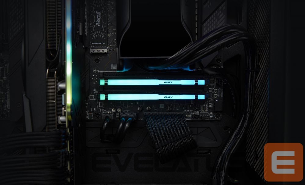 DDR4 atmintis Kingston Fury Beast 32GB DDR5, 6400 MHz, CL32, 288-Pin, DIMM Kit (16GB x 2)