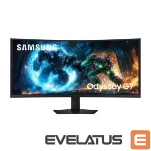 Monitoriai Samsung  LCD Monitor||40 "|5120 x 2160 pixels|WUHD|Native aspect ratio 21:9|LCD|Curved|LS40FG750EUXEN 