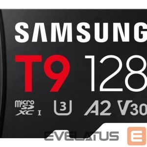 Kitas kompiuterio priedas Samsung  MEMORY MICRO SDXC T9 128GB/V30 MB-MH128T/WW 