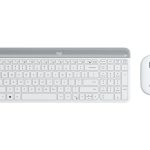 Kompiuterio klaviatūra Logitech  KEYBOARD WRL COMBO MK470/WHITE 920-009205 