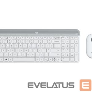 Kompiuterio klaviatūra Logitech  KEYBOARD WRL COMBO MK470/WHITE 920-009205 