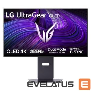 Monitoriai LG  Monitor||32 "|3840 x 2160 pixels|4K Ultra HD|Native aspect ratio 16:9|OLED|Flat|32GX850A-B 