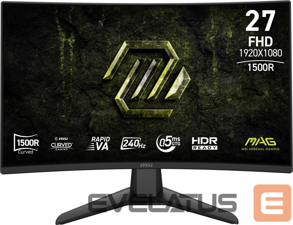 Monitoriai MSI LCD Monitor||27 "|1920 x 1080 pixels|Full HD|Native aspect ratio 16:9|Curved|MAG274CFX24