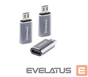Moduliai ir siųstuvai Intenso  ADAPTER USB-C TO MICRO-USB/C480M 7600213 