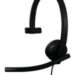 Laidinės ausinės Logitech  HEADSET H570E MONO USB/BLACK 981-001426 