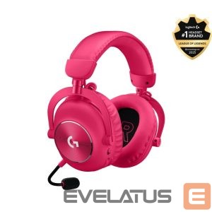 Laidinės ausinės Logitech  HEADSET G PRO X 2 GAMING/PINK 981-001275 